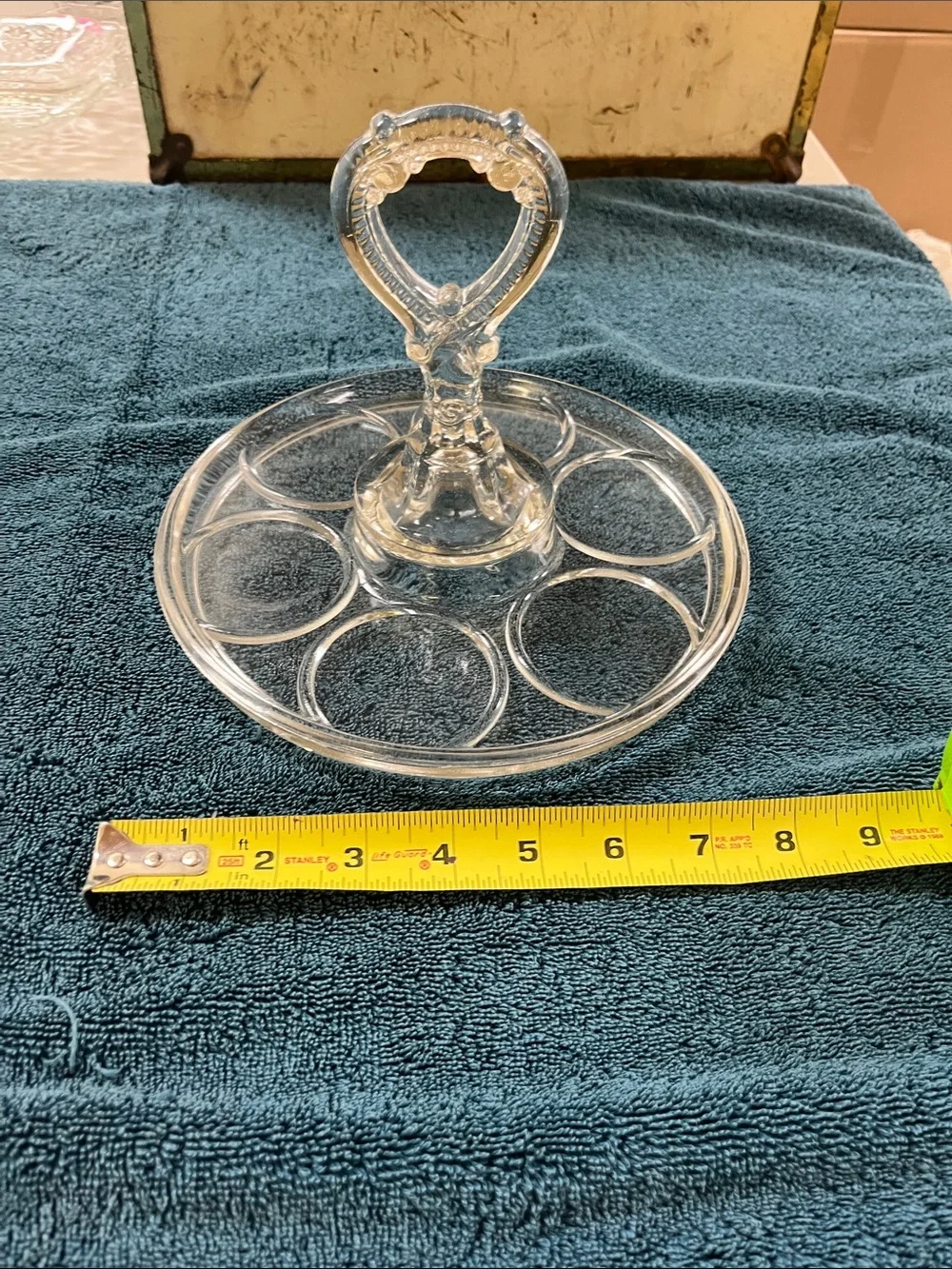 Vintage beverage tray